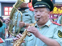 七一，谷城战友乐团向党献礼