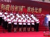 庙滩万家营唱响爱国情