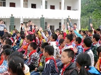 “精准扶贫文化惠民”专场演出走进“谷城屋脊”赵湾