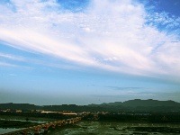 谷城的天空