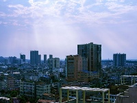 谷城的天空