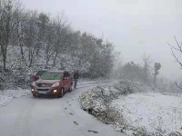 谷城今冬第一场雪来啦