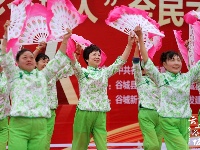 “出彩谷城人”海选在庙滩激情上演