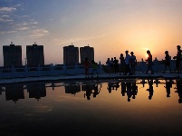 后湖夜月