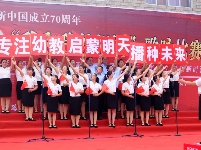 庙滩万家营唱响爱国情