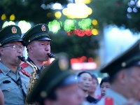 七一，谷城战友乐团向党献礼