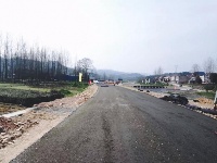 五山堰河旅游公路建设如火如荼