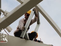 汉十高铁建设者：挥洒汗水施工忙