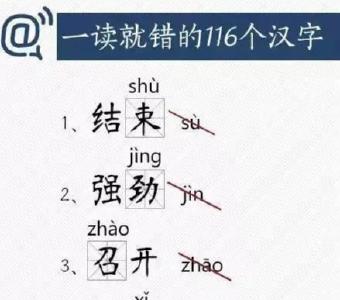 人民日报总结了100个常被误用的汉字，给孩子看看，别再用错了！  