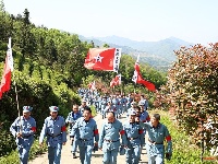 【图集】追寻红色记忆，传承红色基因，县委党校重走红军路