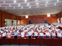 【图集】红歌颂党恩 奋进新时代——谷城县委党校2021年第一期主体班举行红色经典歌咏会
