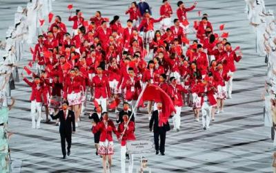 中共中央 国务院致第32届奥运会中国体育代表团的贺电 