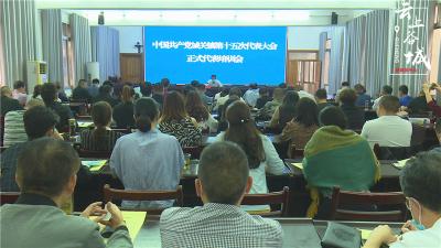 中国共产党城关镇第十五次代表大会代表参加集中培训