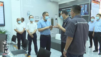 黄克立督导检查安全生产“百日双扫”专项行动