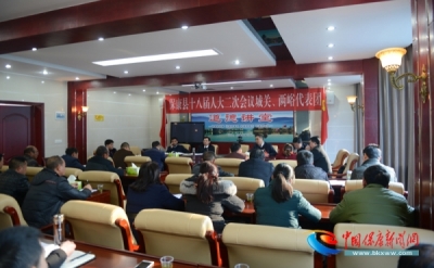 王宗惠参加城关两峪代表团审议