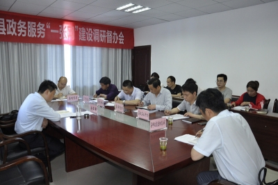 徐声军调研督办政务服务“一张网”建设工作