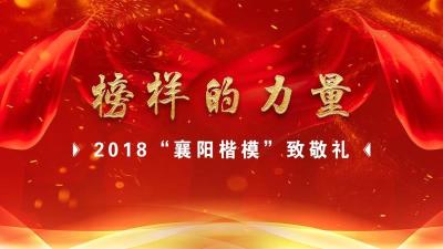 “榜样的力量”——2018 “襄阳楷模”致敬礼