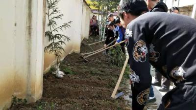 供销幼儿园组织家长与幼儿共同开展“拥抱春天 呵护绿色”植树节主题活动！