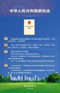 【4•15】一图读懂|中华人民共和国网络安全法、核安全法、反恐怖主义法、反间谍法、密码法