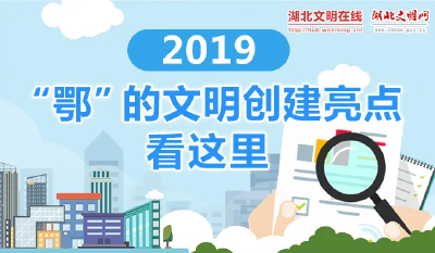 一图了解2019“鄂”的文明创建亮点！