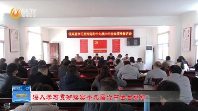 【深入学习贯彻落实十九届六中全会精神】保康县行政审批局进社区宣讲党的十九届六中全会精神