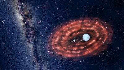 首次直接观测“宇宙双黄蛋”“蛋清”被抛射 双星演化研究取得重大突破 