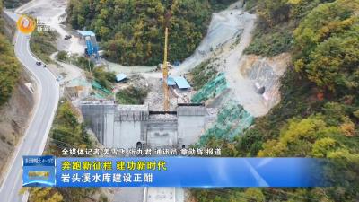 【奔跑新征程  建功新时代】岩头溪水库建设正酣