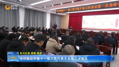 寺坪镇召开第十一届人民代表大会第三次会议