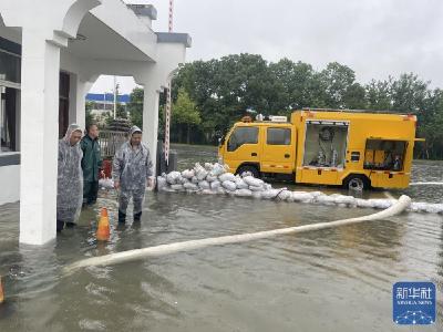 新华全媒+|安徽黄山：多措并举应对强降雨