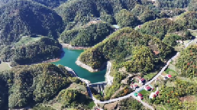 高山出“平湖”，引水保民生！龙坪镇岩头溪水库建成通水