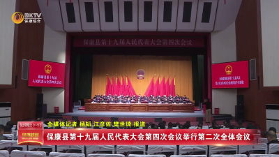 保康县第十九届人民代表大会第四次会议举行第二次全体会议