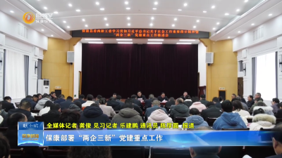 保康部署“两企三新”党建重点工作