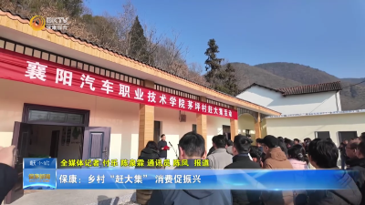 保康：乡村“赶大集” 消费促振兴