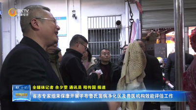 省市专家组来保康开展羊布鲁氏菌病净化区及兽医机构效能评估工作