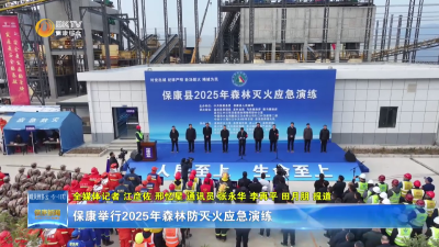 保康举行2025年森林防灭火应急演练
