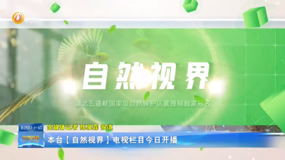 本台【自然视界】电视栏目今日开播