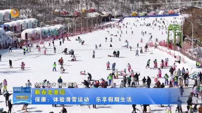 【新春走基层】保康：体验滑雪运动 乐享假期生活