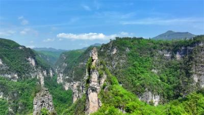 【来自楚源保康的邀约】九路寨生态旅游区：景点扩容 体验提升