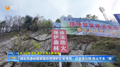 湖北五道峡国家级自然保护区管理局：织密责任网 防火于未“燃”