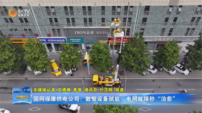 国网保康供电公司：数智设备赋能  电网故障秒“治愈”