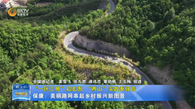 【“一区三地”启宏图 “两山”实践奏强音】保康：美丽路网串起乡村振兴新图景