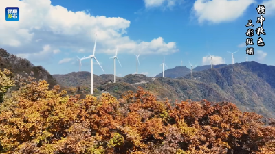 襄阳保康：横冲秋色 五彩斑斓