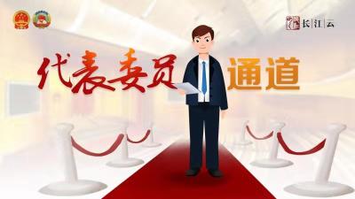 直播 ｜政协湖北省第十二届三次会议“委员通道”开启
