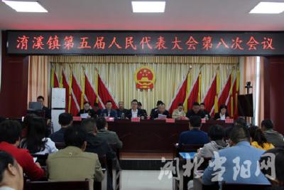 淯溪镇召开第五届人民代表大会第八次会议