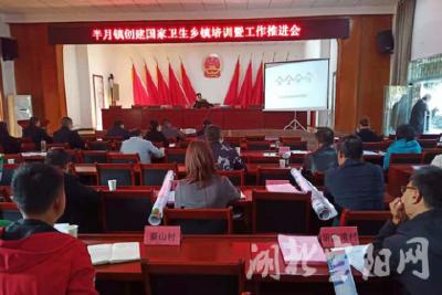 半月镇召开创建国家卫生乡镇培训暨工作推进会