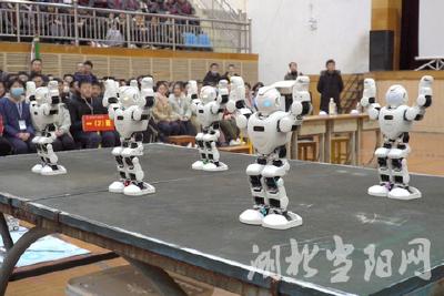 当阳一中第九届科技节开幕