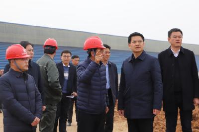 刘传钢到华强化工集团调研