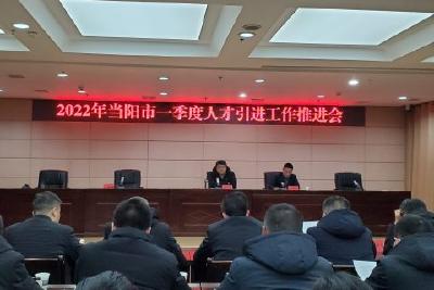 当阳市召开2022年一季度人才引进工作推进会