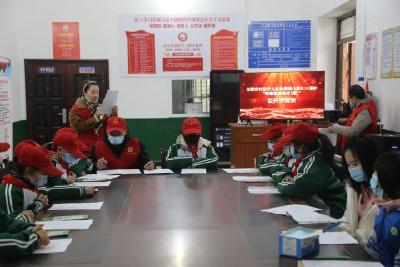 河溶镇未成年人保护工作站开展未成人保护主题活动