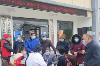 【精神文明创建活动宣传阐释·文明实践】两河镇赵闸村开展结核病科普防治活动